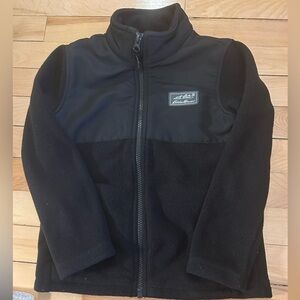 Eddie Bauer Kids Black Fleece Jacket